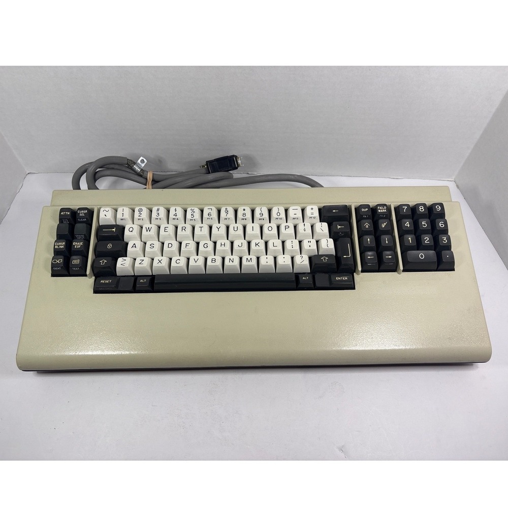 Vintage Telex 952003-112 Mechanical Terminal Keyboard IBM 3270 Mainframe DB25